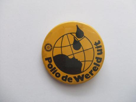 Polio kinderverlamming de wereld uit